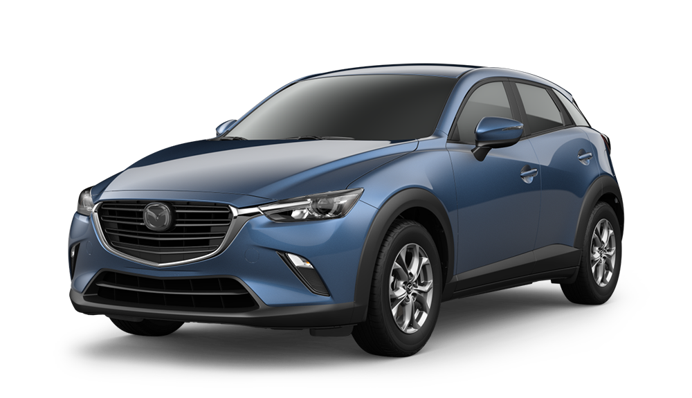 2021 Mazda CX-3 Eternal Blue Mica | Jim Shorkey Mazda in Gainesville GA