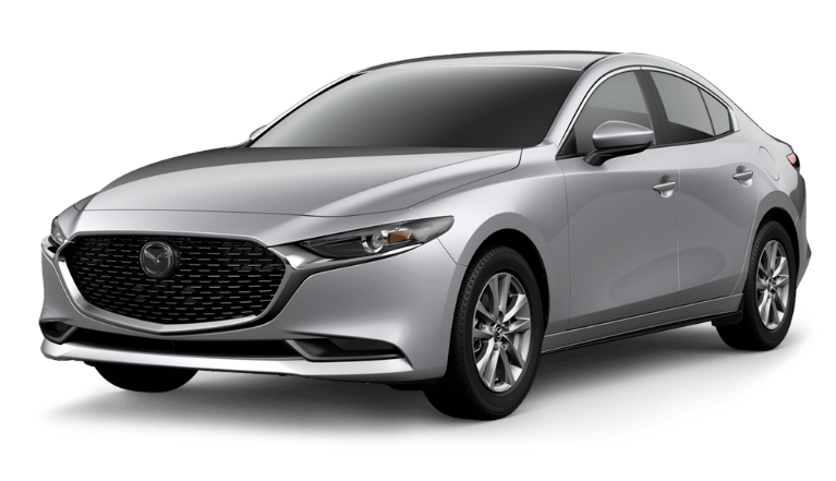 2021 Mazda3 Sedan Sonic Silver Metallic | Jim Shorkey Mazda in Gainesville GA