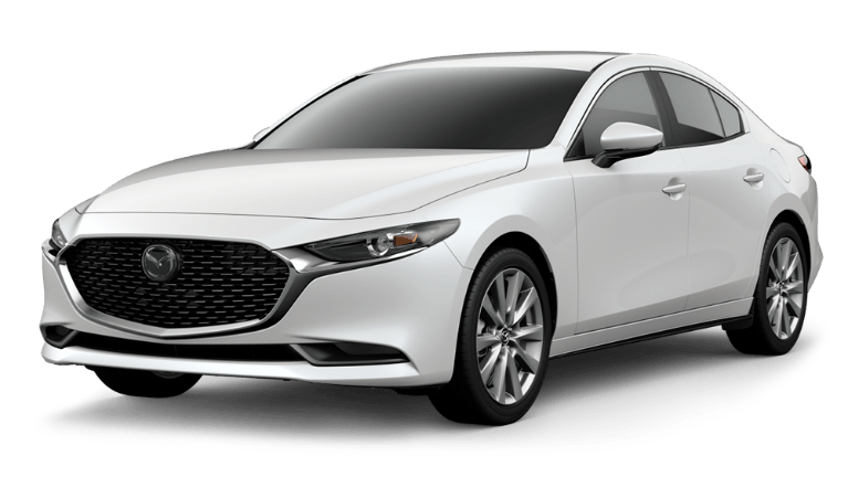 2021 Mazda3 Sedan Snowflake White Pearl | Jim Shorkey Mazda in Gainesville GA