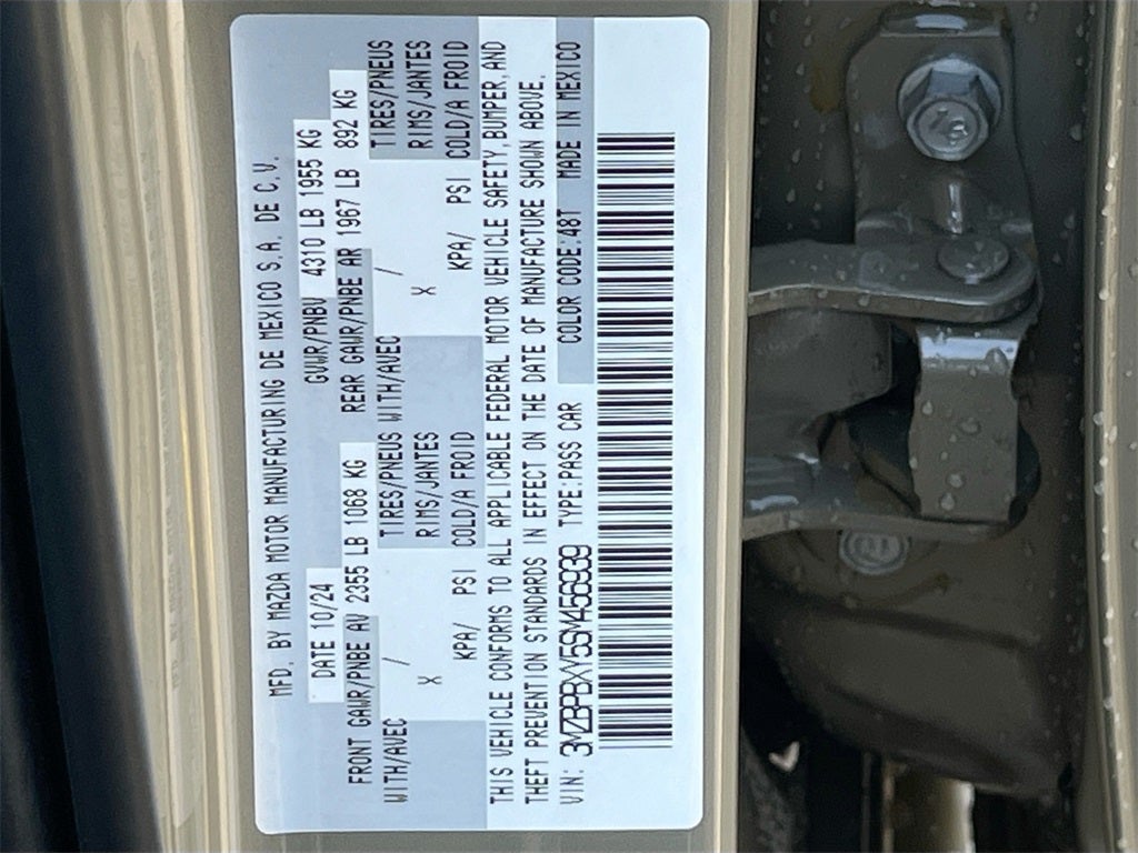 2025 Mazda Mazda3 2.5 Carbon Turbo