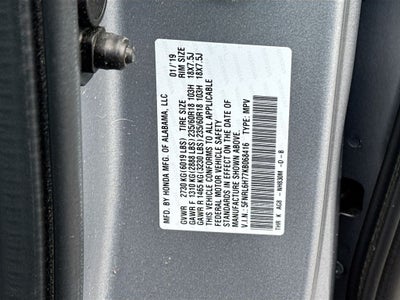 2019 Honda Odyssey EX-L