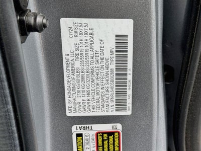 2025 Honda Odyssey Touring