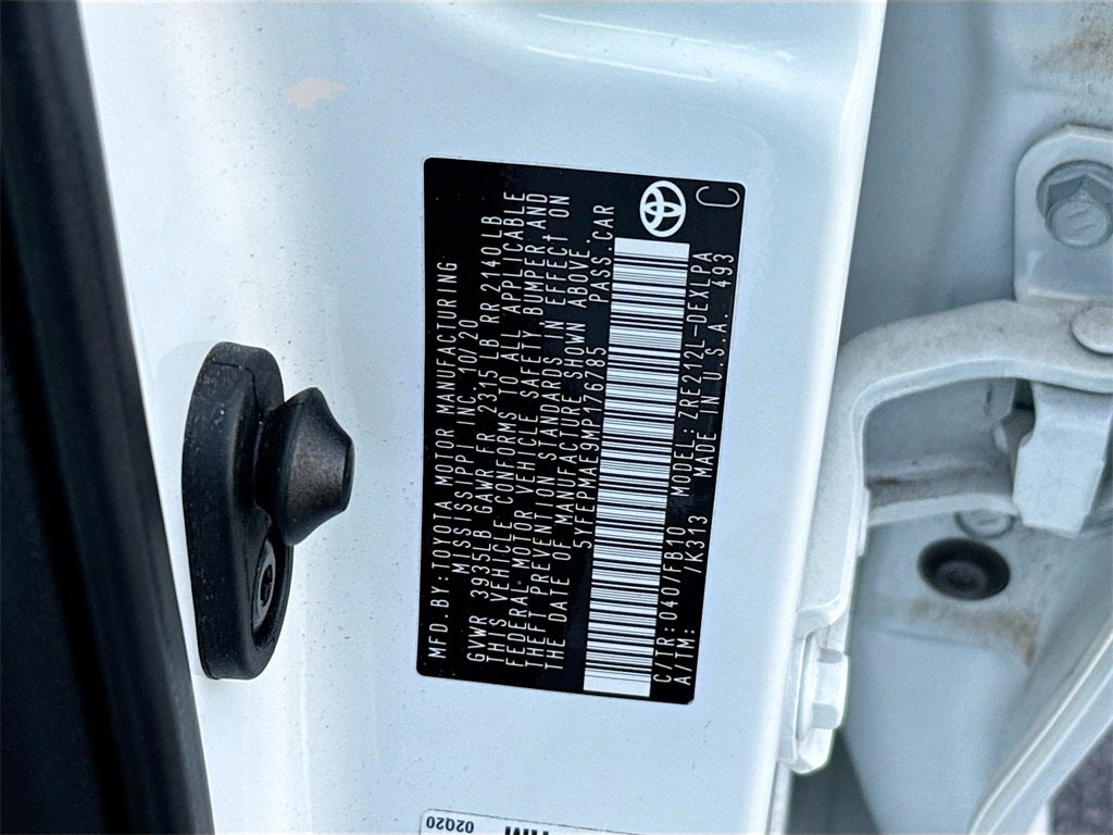 2021 Toyota Corolla LE