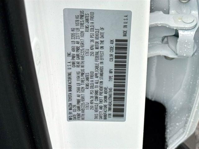 2026 Mazda Mazda CX-50 2.5 S Select AWD