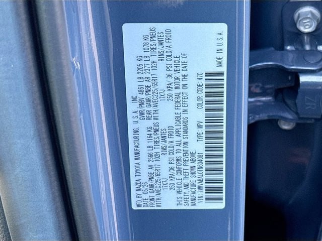 2026 Mazda Mazda CX-50 2.5 S Select AWD