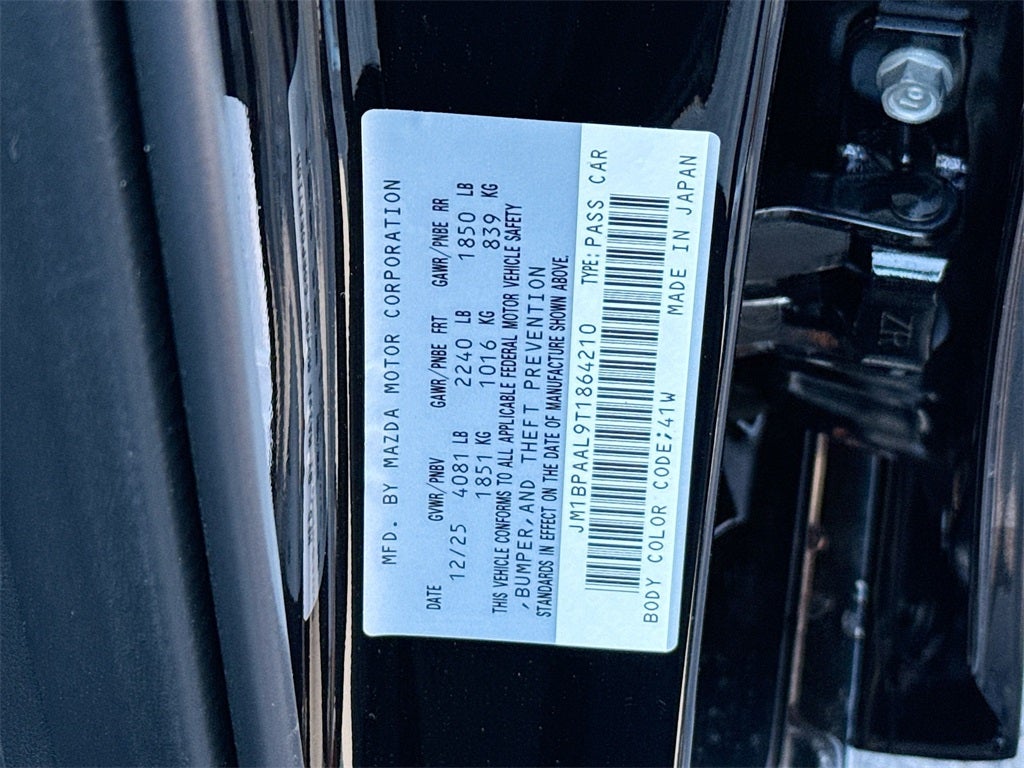 2026 Mazda Mazda3 Sedan 2.5 S