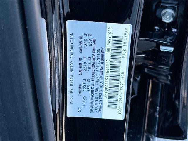 2026 Mazda Mazda3 Sedan 2.5 S