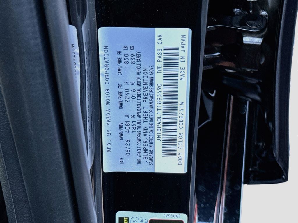 2026 Mazda Mazda3 Sedan 2.5 S Select Sport
