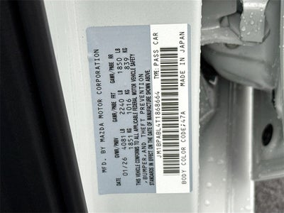 2026 Mazda Mazda3 Sedan 2.5 S Select Sport