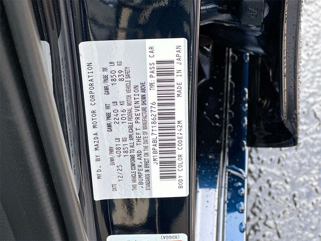 2026 Mazda Mazda3 Sedan 2.5 S Select Sport