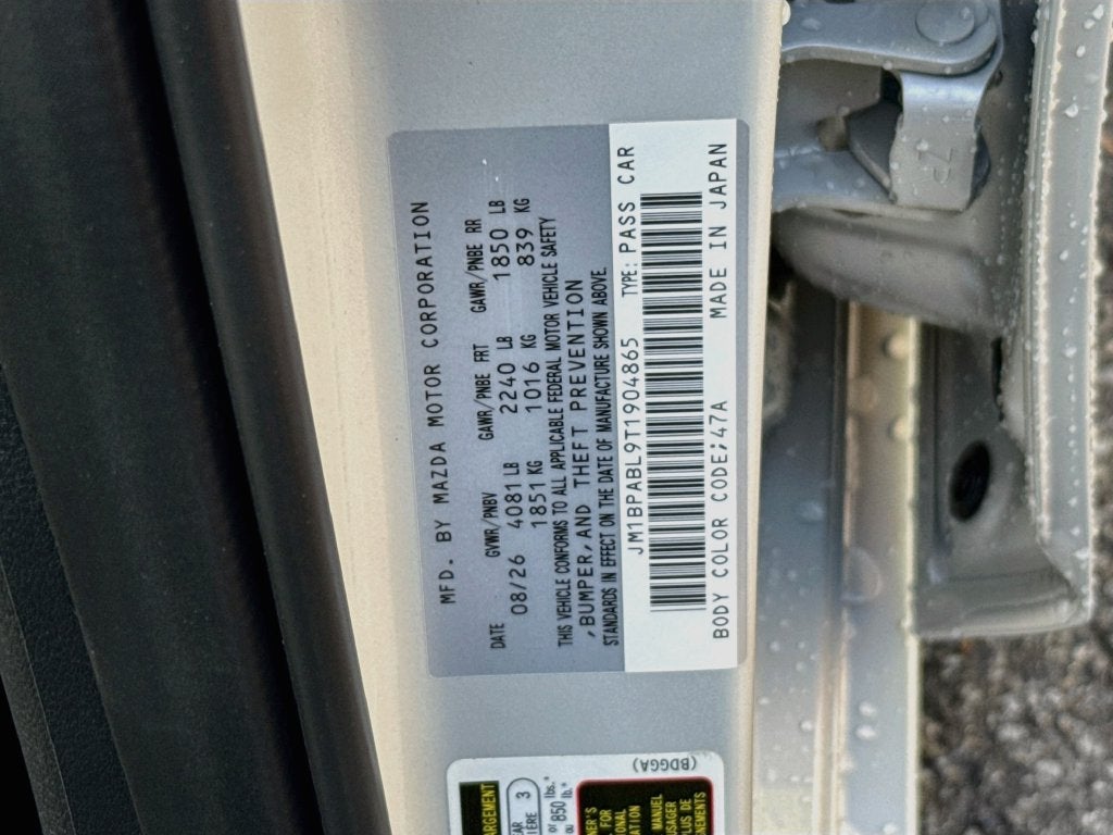 2026 Mazda Mazda3 Sedan 2.5 S Select Sport