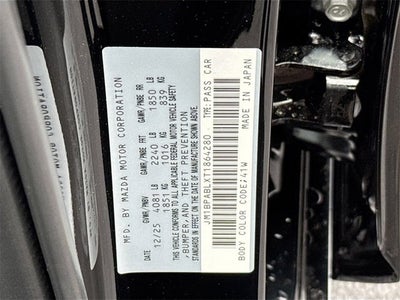 2026 Mazda Mazda3 Sedan 2.5 S Select Sport