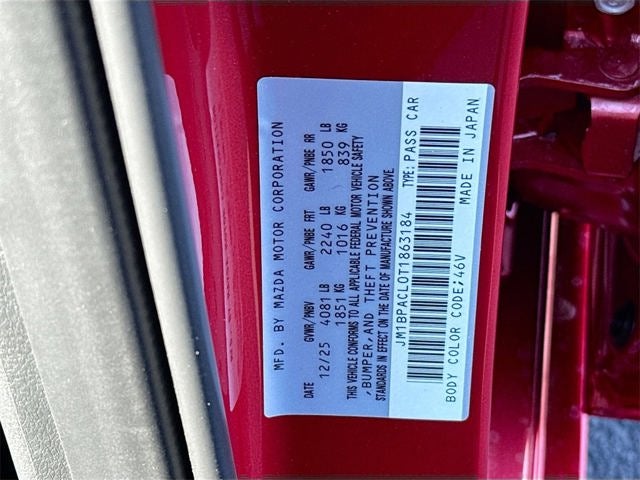 2026 Mazda Mazda3 Sedan 2.5 S Preferred