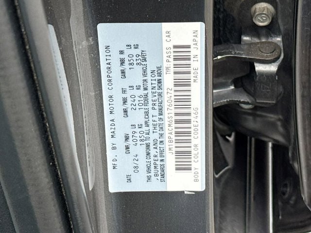 2025 Mazda Mazda3 2.5 S Preferred Package