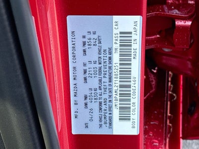 2026 Mazda Mazda3 Hatchback 2.5 S Premium