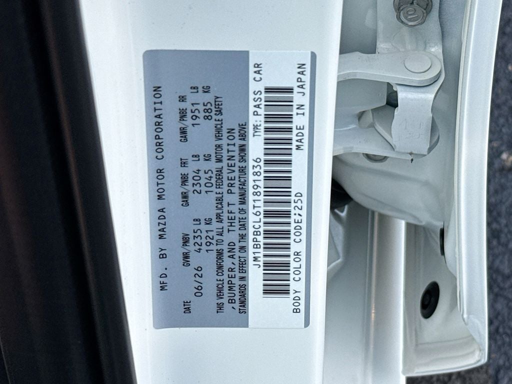 2026 Mazda Mazda3 Sedan 2.5 S Carbon Edition AWD