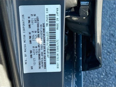 2026 Mazda Mazda3 Sedan 2.5 S Carbon Edition AWD