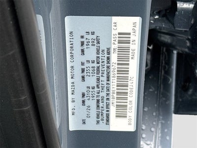 2026 Mazda Mazda3 Sedan 2.5 Turbo Premium Plus AWD