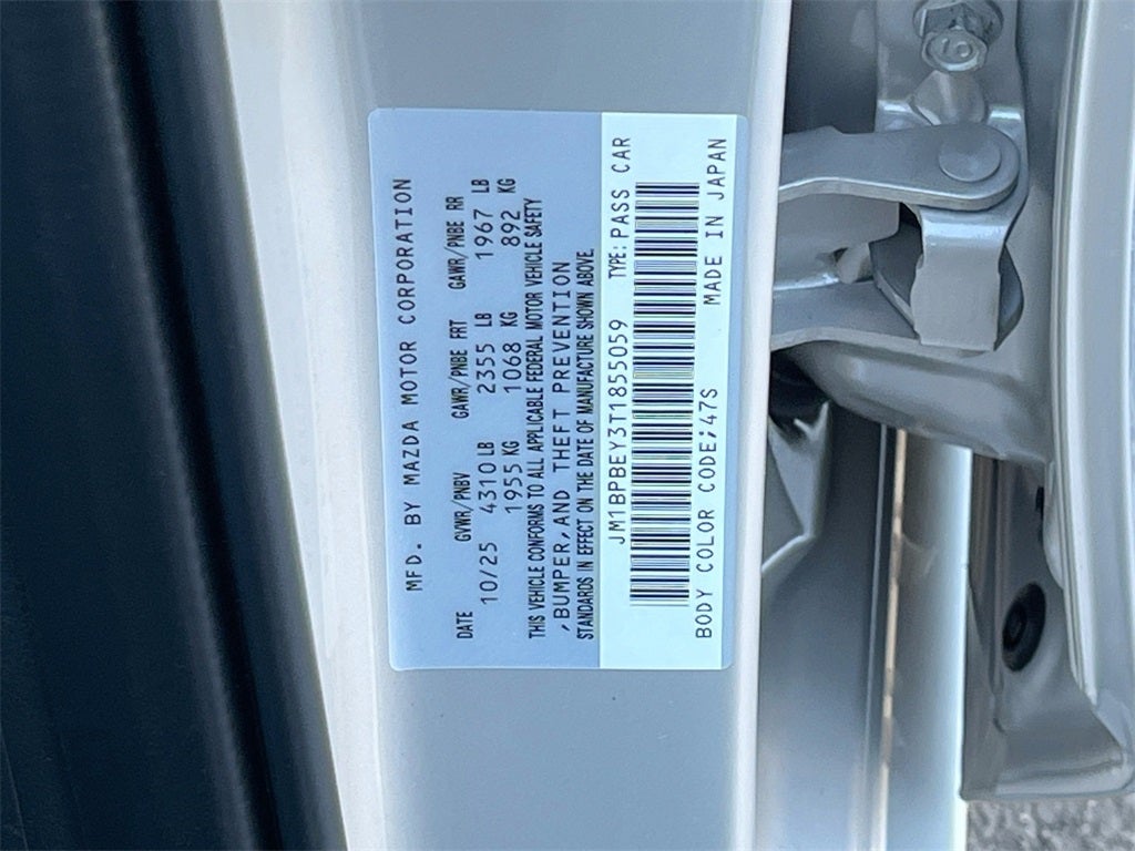 2026 Mazda Mazda3 Sedan 2.5 Turbo Premium Plus AWD