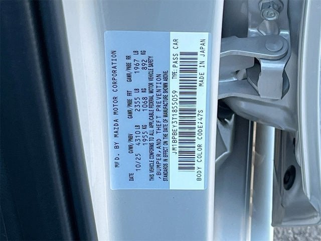 2026 Mazda Mazda3 Sedan 2.5 Turbo Premium Plus AWD