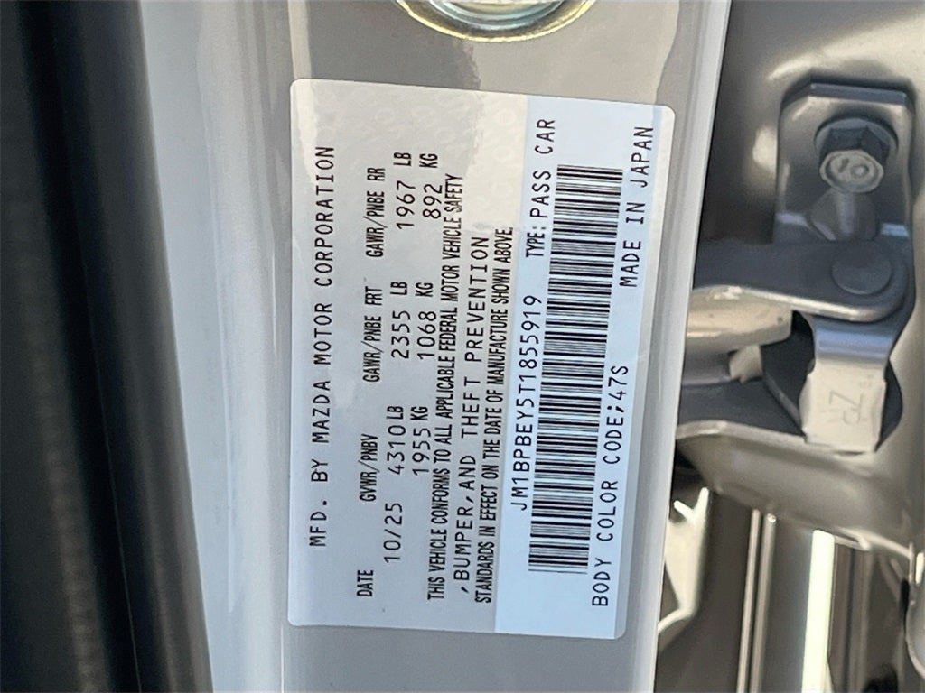 2026 Mazda Mazda3 Sedan 2.5 Turbo Premium Plus AWD