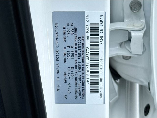 2026 Mazda Mazda3 Sedan 2.5 Turbo Premium Plus AWD