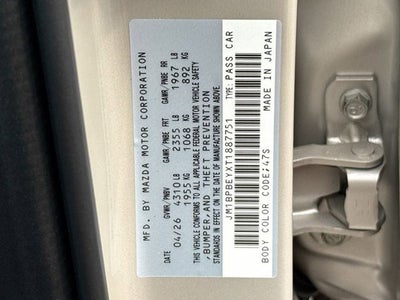 2026 Mazda Mazda3 Sedan 2.5 Turbo Premium Plus AWD