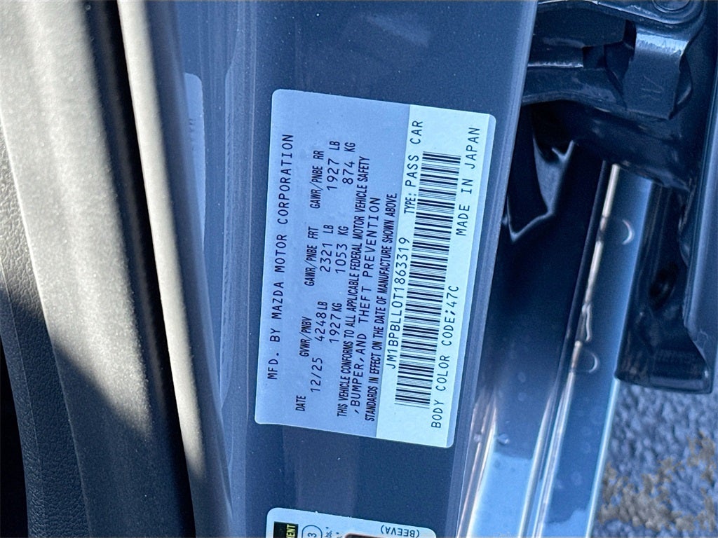 2026 Mazda Mazda3 Hatchback 2.5 S Carbon Edition AWD