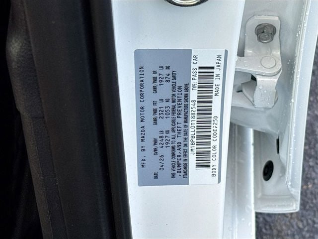 2026 Mazda Mazda3 Hatchback 2.5 S Carbon Edition AWD