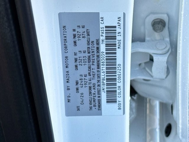 2026 Mazda Mazda3 Hatchback 2.5 S Carbon Edition AWD