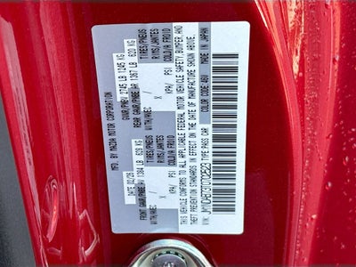 2026 Mazda Mazda MX-5 Miata Sport