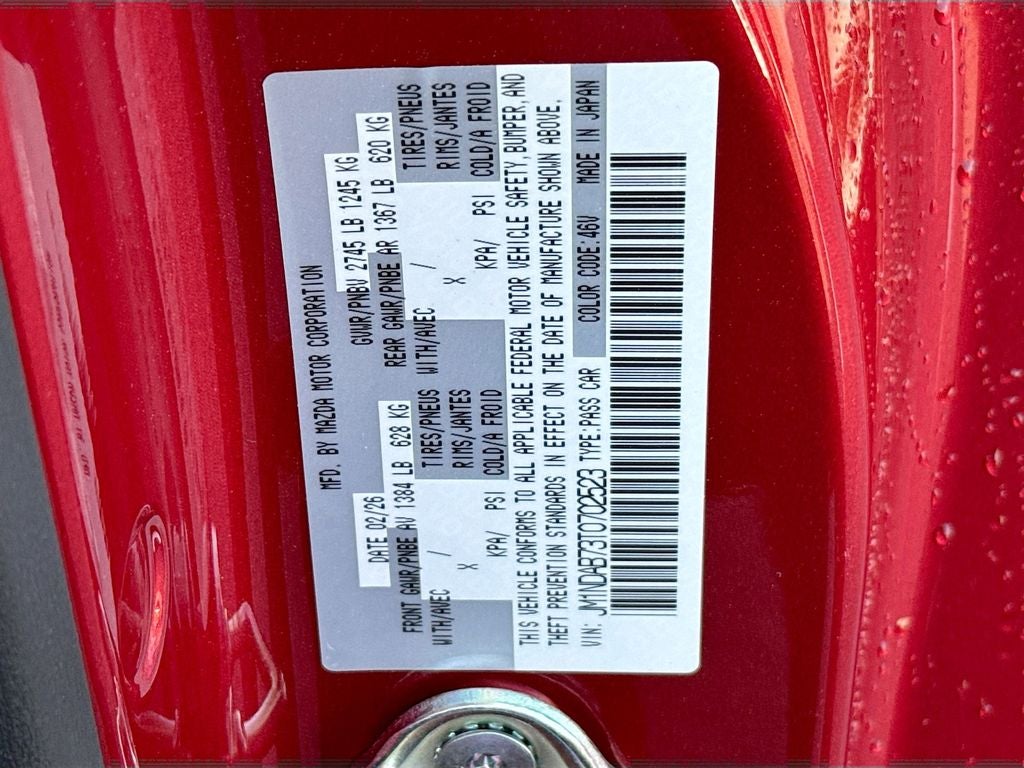 2026 Mazda Mazda MX-5 Miata Sport