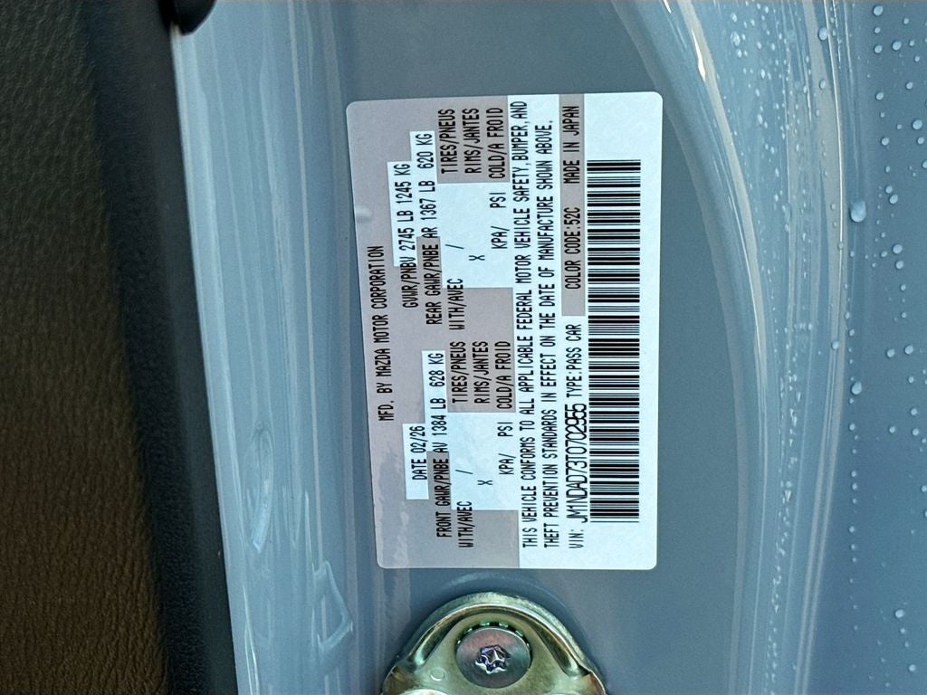 2026 Mazda Mazda MX-5 Miata Grand Touring