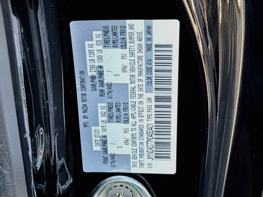 2021 Mazda Mazda MX-5 Miata Grand Touring