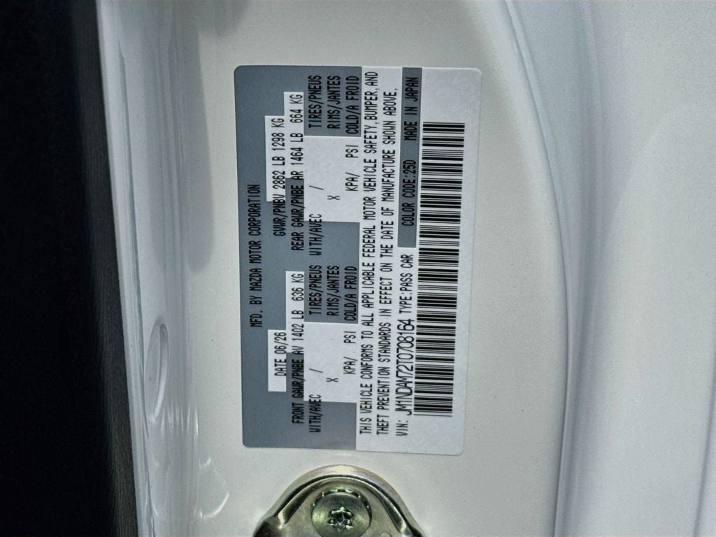 2026 Mazda Mazda MX-5 Miata RF Grand Touring