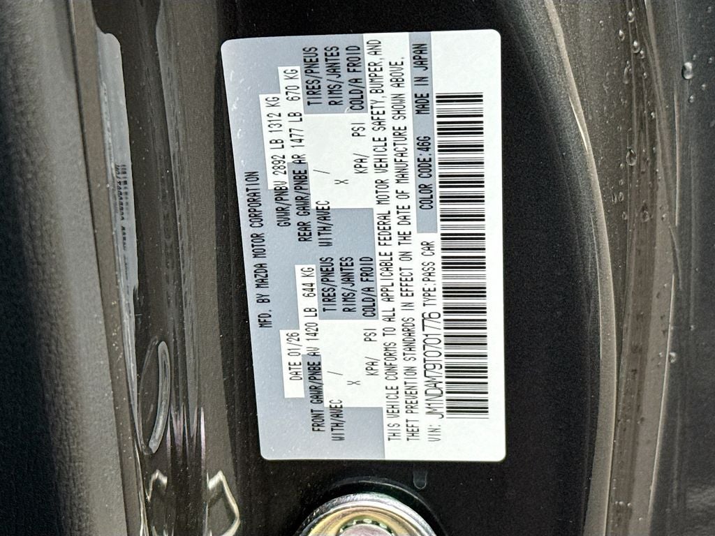 2026 Mazda Mazda MX-5 Miata RF Grand Touring