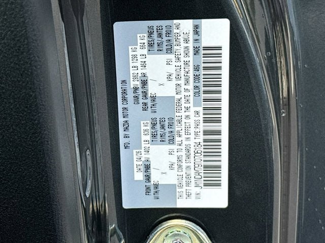 2026 Mazda Mazda MX-5 Miata RF Grand Touring