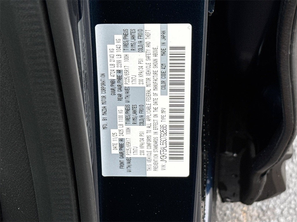 2025 Mazda Mazda CX-5 2.5 S AWD