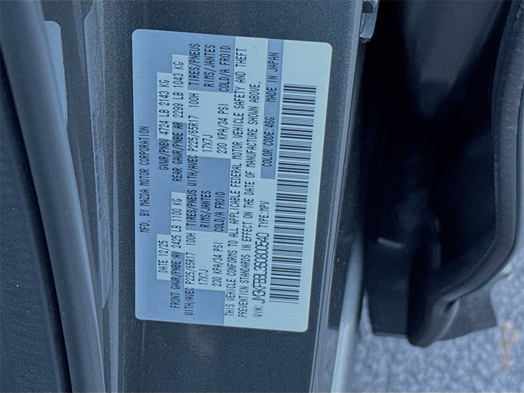 2025 Mazda Mazda CX-5 2.5 S Select AWD