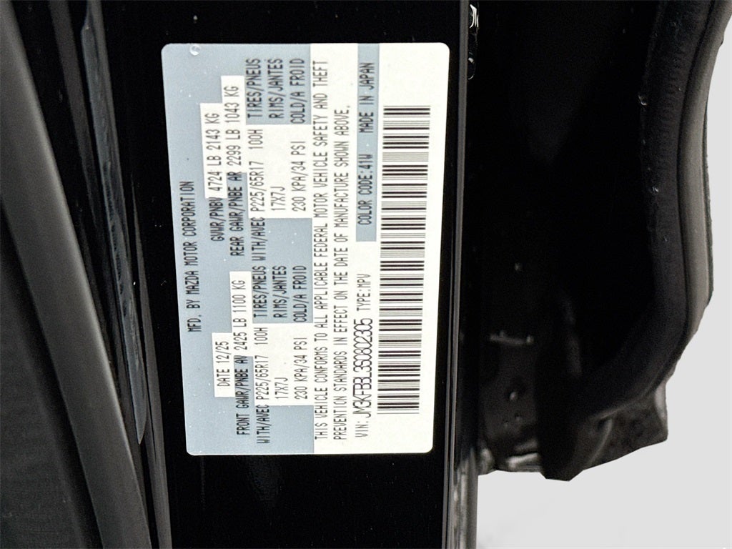 2025 Mazda Mazda CX-5 2.5 S Select AWD