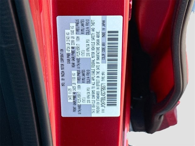 2025 Mazda Mazda CX-5 2.5 S Select AWD