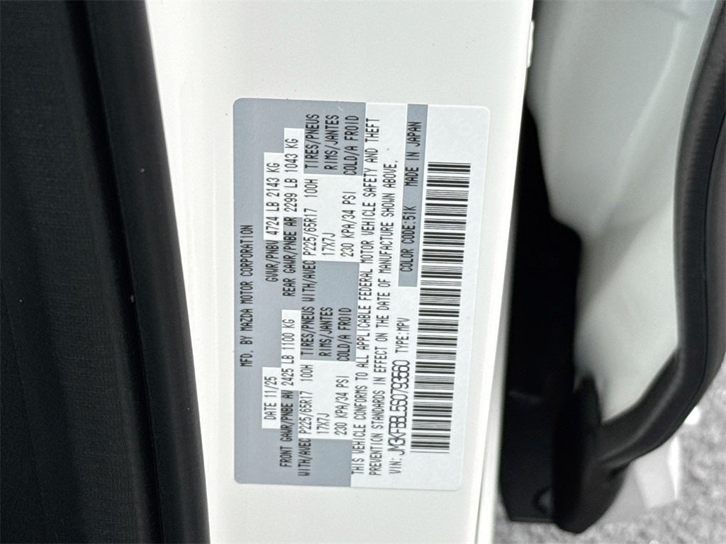 2025 Mazda Mazda CX-5 2.5 S Select AWD