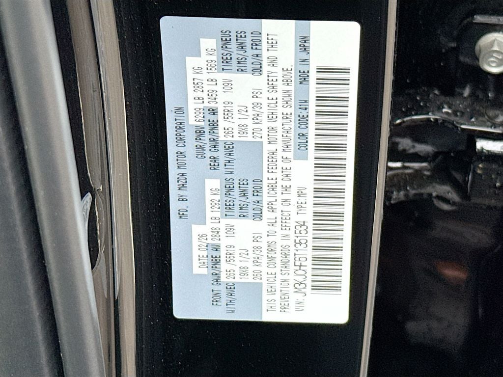 2026 Mazda Mazda CX-70 Plug-In Hybrid SC Plus AWD