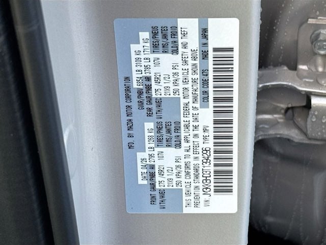 2026 Mazda Mazda CX-90 3.3 Turbo Preferred AWD