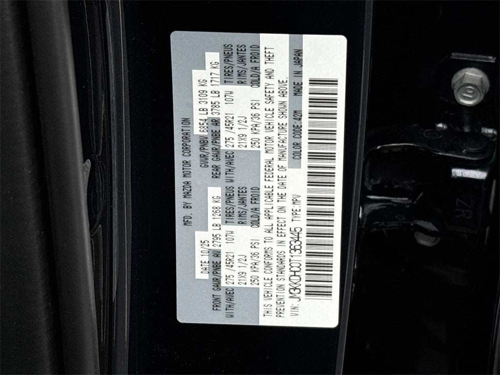 2026 Mazda Mazda CX-90 3.3 Turbo S Premium Sport AWD