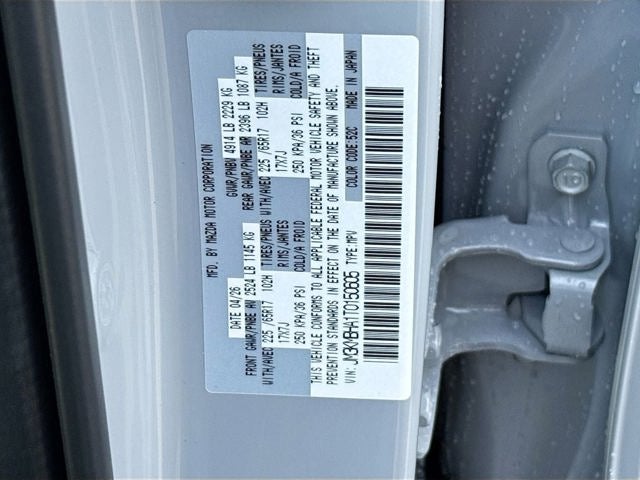 2026 Mazda Mazda CX-5 2.5 S Select AWD