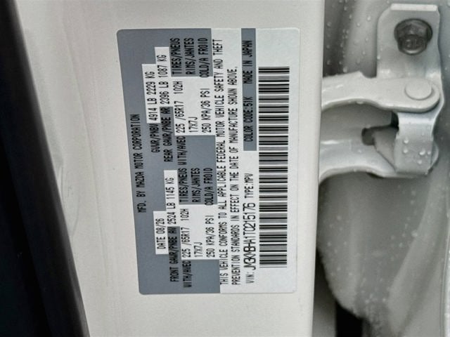 2026 Mazda Mazda CX-5 2.5 S Select AWD