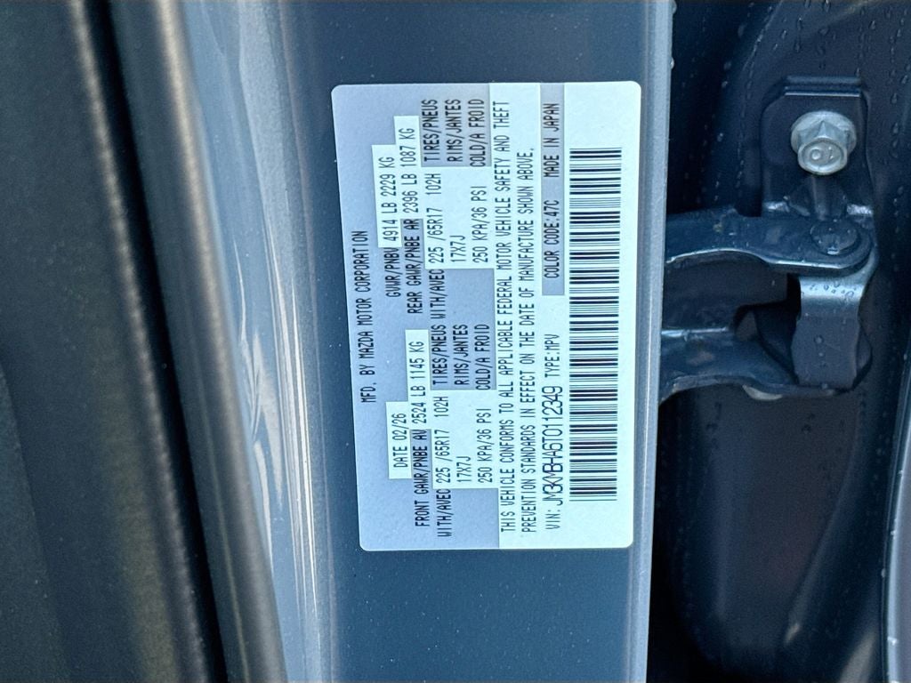 2026 Mazda Mazda CX-5 2.5 S Select AWD