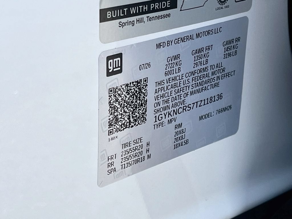 2026 Cadillac XT5 Premium Luxury
