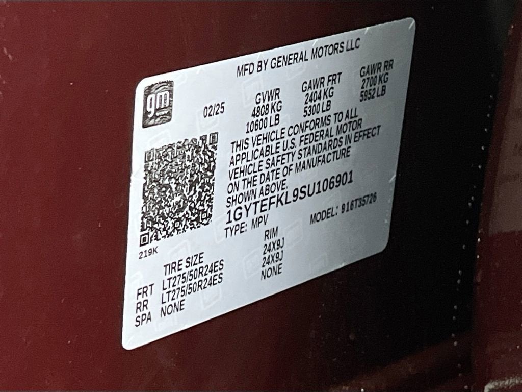 2025 Cadillac ESCALADE IQ Sport 2